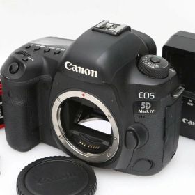 【中古】【並品】キヤノン EOS 5D Mark IV ボディ（C-logアップグレード）（センサー清掃済み） CA01-D253-2P1B Canon EFマウント フルサイズ 中古