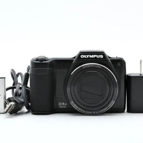 良品★オリンパス OLYMPUS SZ-15 ブラック★ストラップ付 #1482