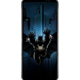 【中古】【安心保証】 ROG Phone 6 BATMAN Edition ROG6SB-BK12R256[256GB] SIMフリー