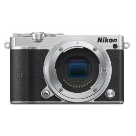 【中古】Nikon ミラーレス一眼 Nikon1 J5 ボディ シルバー J5SL