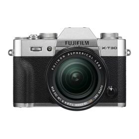 【中古】【1年保証】【美品】FUJIFILM X-T30 レンズキット XF 18-55mm R LM OIS シルバー