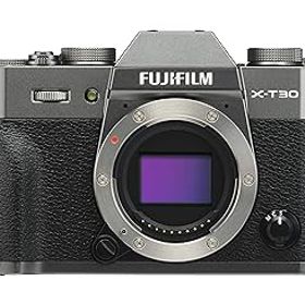 【中古】【39shop】富士フイルムFUJIFILM★ミラーレス一眼カメラ X-T30ボディ チャコールシルバー X-T30-CS（良い）