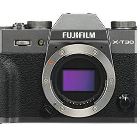【中古】「非常に良い」富士フイルム(FUJIFILM) ミラーレス一眼カメラ X-T30ボディ チャコールシルバー X-T30-CS