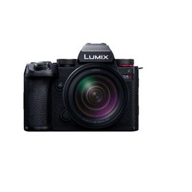 デジタルカメラ パナソニック LUMIX S 28-200mm 高倍率ズーム 広角 望遠 超高速連写 ミラーレス一眼 ブラック デジタル一眼カメラ／レンズキット DC-S5M2H
