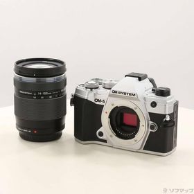 〔中古〕OM SYSTEM 〔展示品〕 OM-5 14-150mm II レンズキット シルバー〔297-ud〕
