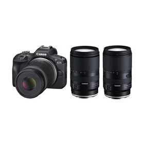 CANON(キヤノン) 【セット 広角から望遠まで ズームレンズ4本】EOS R100 ダブルズームキット＋17-70mm F2.8+18-300mmズームセット