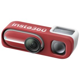 Insta360 アクションカメラ「Insta360 GO 3S レトロキット」（128GB）クラシックレッド CIN-GO3SRETRO128G-CR インスタ360 GO 3S Retro Bundle (Special Edition)