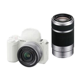 【長期保証付】ソニー(SONY) VLOGCAM ZV-E10M2X-W ホワイト αEマウントデジタル一眼カメラ ダブルズームレンズキット