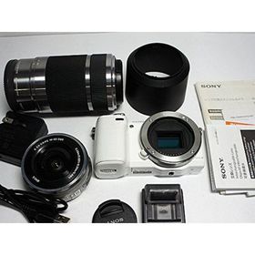 ソニー SONY ミラーレス一眼カメラ α NEX-5Rダブルズームレンズキット ホワイト NEX-5RY/W