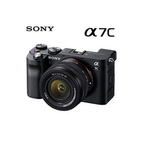 ソニー フルサイズ ミラーレス一眼カメラ ILCE-7CL-B α7C ズームレンズキット ブラック SONY アルファ
