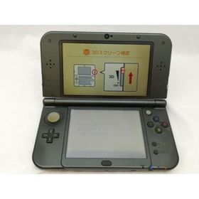 【中古】Nintendo Newニンテンドー3DS LL（メタリックブラック） RED-S-VAAA【川崎】保証期間１ヶ月【ランクC】