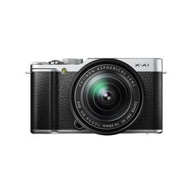 FUJIFILM X-A1ズームレンズキット ズームレンズキット シルバー 良品 動作確認済み 1ヶ月保証付 小型軽量 ミラーレス
