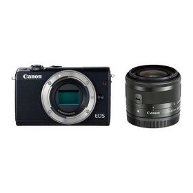 中古 １年保証 美品 Canon EOS M100 レンズキット 15-45mm IS STM ブラック