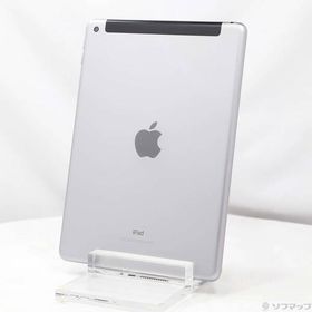 〔中古〕Apple(アップル) iPad 第5世代 32GB スペースグレイ MP1J2J／A auロック解除SIMフリー〔262-ud〕