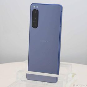 〔中古〕SONY(ソニー) Xperia 5 IV 128GB ブルー SO-54C docomo SIMフリー〔269-ud〕