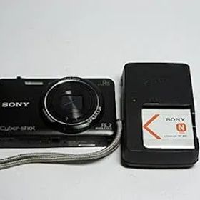 【中古】SONY デジタルカメラ Cyber-shot WX60 1620万画素 光学8倍 ブラック DSC-WX60-B