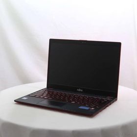 〔中古〕FUJITSU(富士通） LIFEBOOK UH75／B3 FMVU75B3R サテンレッド 〔Windows 10〕〔295-ud〕