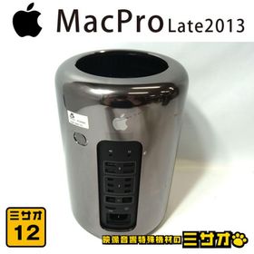 ★Mac Pro Late 2013・3.7GHz 4コア XeonE5/メモリ 32GB/SSD 256GB/FirePro D300/macOS Monterey 12.7/A1481［12］