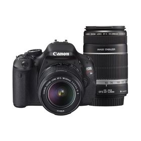 Canon デジタル一眼レフカメラ EOS Kiss X5 ダブルズームキット EF-S18-55 (中古品)