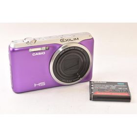 ★美品★ CASIO カシオ EXILIM EX-ZR20 パープル コンパクトデジタルカメラ 2607056