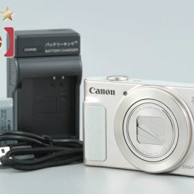 【中古】Canon キヤノン PowerShot SX620 HS ホワイト コンパクトデジタルカメラ