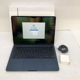 中古 MacBook Air 13インチ CTO (M3 2024) ミッドナイトMC8K4J/A M3(CPU:8C/GPU:8C)/16G/256G 5230001198 状態： B:良品