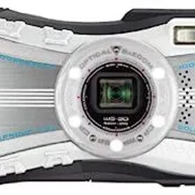 【中古】RICOH 防水デジタルカメラ RICOH WG-20 ホワイト 防水10m耐ショック1.5m耐寒-10度 RICOH WG-20WH 08064