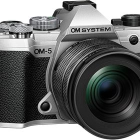 OM SYSTEM OM-5 ミラーレス一眼 12-45mm F4.0 PRO レンズキット シルバー V210022SA000