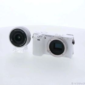 【中古】SONY(ソニー) α6000 パワーズームレンズキット W ILCE-6000L 【262-ud】