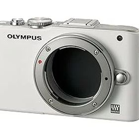 【中古】【39shop】OLYMPUS★ミラーレス一眼 PEN Lite E-PL3 ボディ ホワイト E-PL3 BODY WHT（非常に良い）