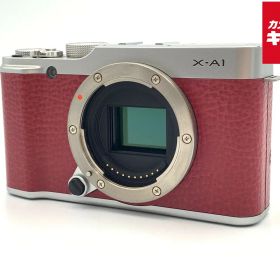 【中古】 【並品】 フジフイルム X-A1 ボディ レッド 【ミラーレス一眼】