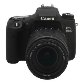 中古 デジタル一眼 レンズキットCanon キヤノン EOS 8000D 18-135mmレンズキット 021031007917コンディションランク【B】（商品 No.81-0）
