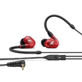 SENNHEISER｜ゼンハイザー 508942 プロ用モニタリングイヤホン レッド IE-100-PRO-RED [カナル型 /φ3.5mm ミニプラグ]