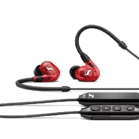 SENNHEISER｜ゼンハイザー 509173 プロ用モニタリングワイヤレスイヤホン 赤 IE-100-PRO-WL-RED [ワイヤレス(左右コード) /カナル型 /Bluetooth対応 /φ3.5mm ミニプラグ]