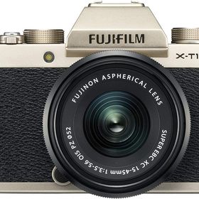 【中古】フジフィルム FUJIFILM ミラーレス一眼 X-T100シャンパンゴールド ゴールド X-T100-G カメラ 中古 人気 おすすめ 高画質