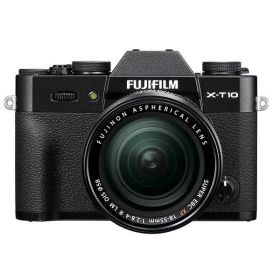 【中古】【1年保証】【美品】FUJIFILM X-T10 18-55mm レンズキット ブラック