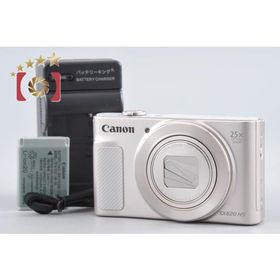 【中古】Canon キヤノン PowerShot SX620 HS ホワイト コンパクトデジタルカメラ