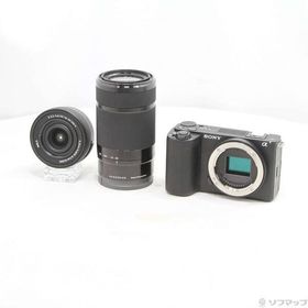 〔中古〕SONY(ソニー) VLOGCAM ZV-E10 II ダブルズームレンズキット ブラック ZV-E10M2X B〔262-ud〕