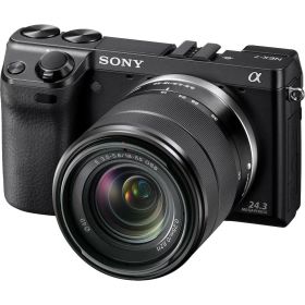【中古】【非常に良い】SONY ミラーレス一眼カメラ α NEX-7 ズームレンズキット ブラック NEX-7K