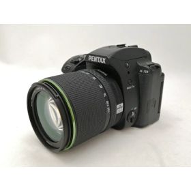 【中古】RICOH PENTAX K-70 18-135WRキット ブラック【新宿2】保証期間1ヶ月【ランクC】