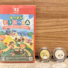 新品未開封★あつまれどうぶつの森 Switch2 アイシャドウ ジュン＆シズエ