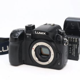 B+ (並品) Panasonic パナソニック LUMIX DMC-GH4 ボディ シャッター回数345 日本語非対応 初期不良返品対応 88-262