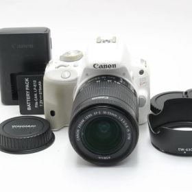 B+ (並品) Canon キヤノン EOS Kiss X7 ホワイト EF-S 18-55mm IS STM レンズキット 初期不良返品無料 9-67