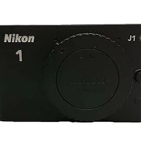 【中古】【39shop】Nikon★ミラーレス一眼カメラ Nikon 1 ニコンワン J1 ジェイワン 標準ズームレンズキット ブラックN1 J1HLK BK(非常に良い)