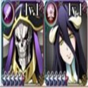 限定特売Sランク★5キャラ2体共存 モモンガ+アルベド リセマラアカウント MASS FOR THE DEAD(オバマス) RMT