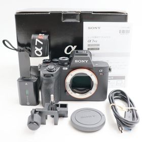 シャッター数2531枚 SONY α7RV ボディ ブラック ミラーレス一眼カメラ ILCE-7RM5 ソニー