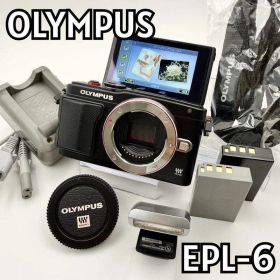 【付属品多数】29 OLYMPUS E-PL6 ボディ ミラーレス 823-1