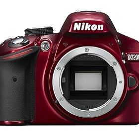 【中古】【39shop】Nikon★デジタル一眼レフカメラ D3200 ボディー レッド D3200RD（良い）