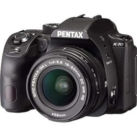 【中古】(非常に良い)リコーイメージング PENTAX K-70(BK)18-50RE KIT デジタル一眼レフカメラ K-70 18-50RE キット （ブラック）