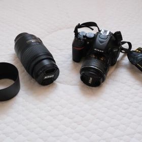【美品】NikonD5500ダブルズームキット 18-55mm 55-300mm